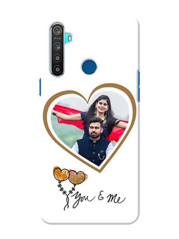 Custom Realme 5 customized phone cases: You & Me Design
