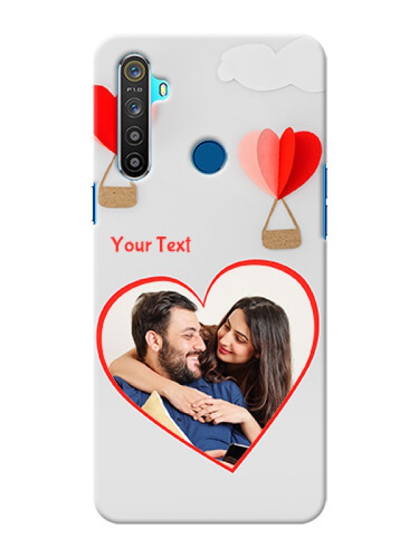 Custom Realme 5 Phone Covers: Parachute Love Design