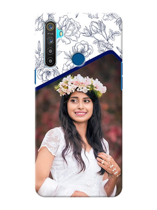 Custom Realme 5 Phone Cases: Premium Floral Design
