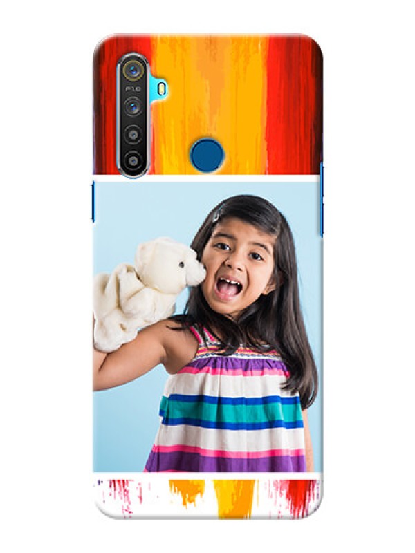 Custom Realme 5 custom phone covers: Multi Color Design