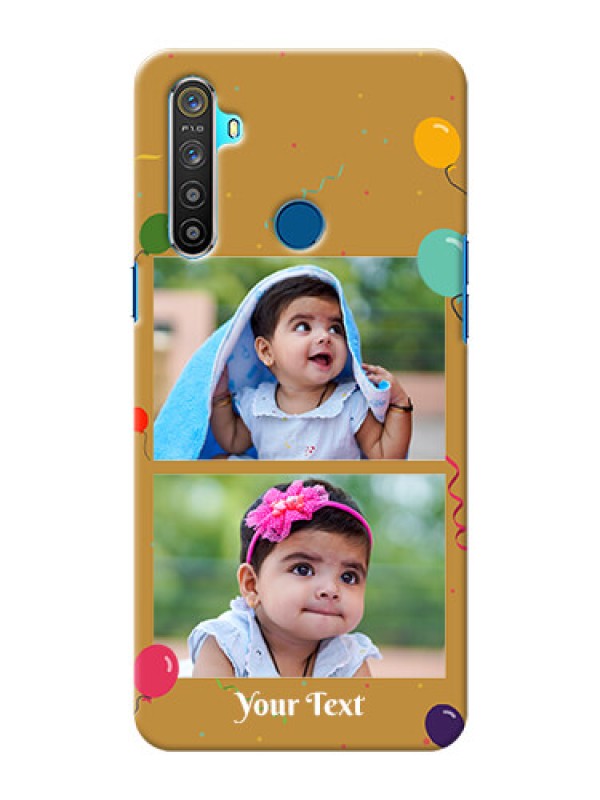 Custom Realme 5 Phone Covers: Image Holder with Birthday Celebrations Design