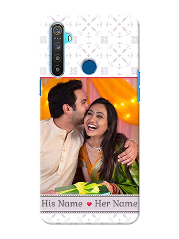 Custom Realme 5 Phone Cases with Photo and Ethnic Design