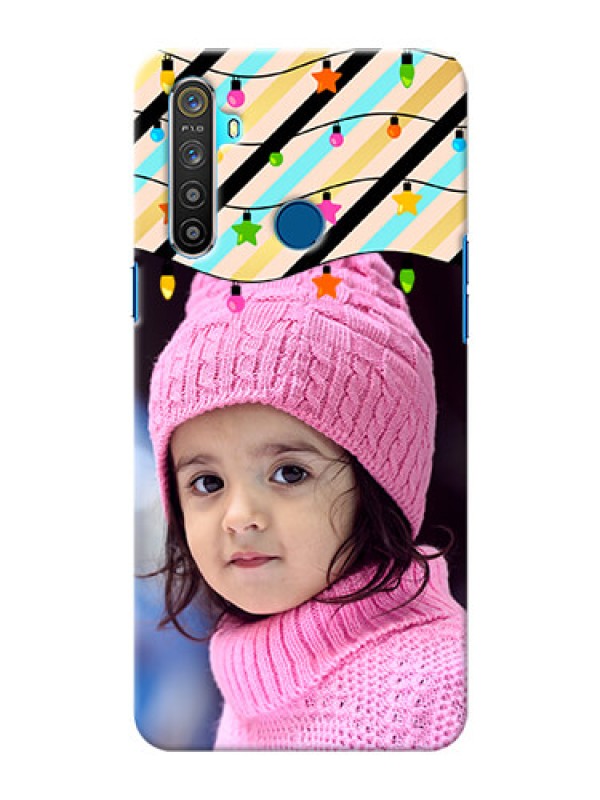 Custom Realme 5 Personalized Mobile Covers: Lights Hanging Design