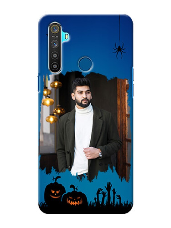 Custom Realme 5 mobile cases online with pro Halloween design 