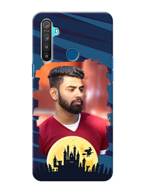 Custom Realme 5 Back Covers: Halloween Witch Design 