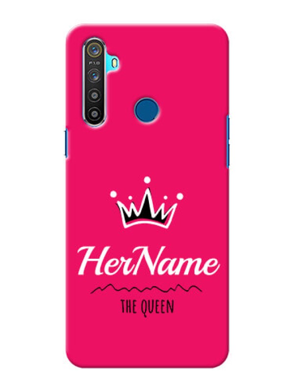 Custom Realme 5 Queen Phone Case with Name