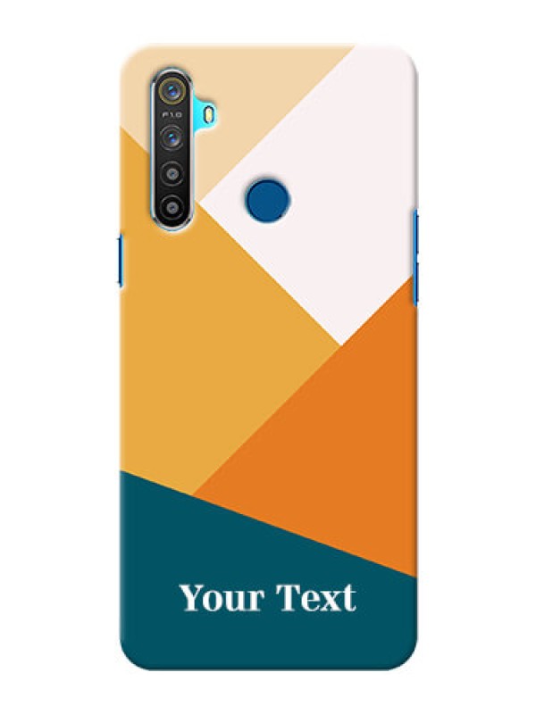 Custom Realme 5 Custom Phone Cases: Stacked Multi-colour Design