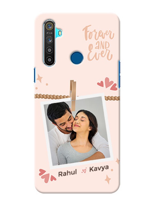 Custom Realme 5 Phone Back Covers: Forever and ever love Design