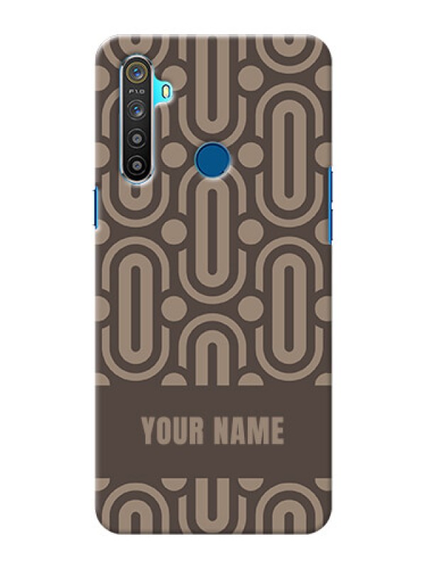 Custom Realme 5 Custom Phone Covers: Captivating Zero Pattern Design