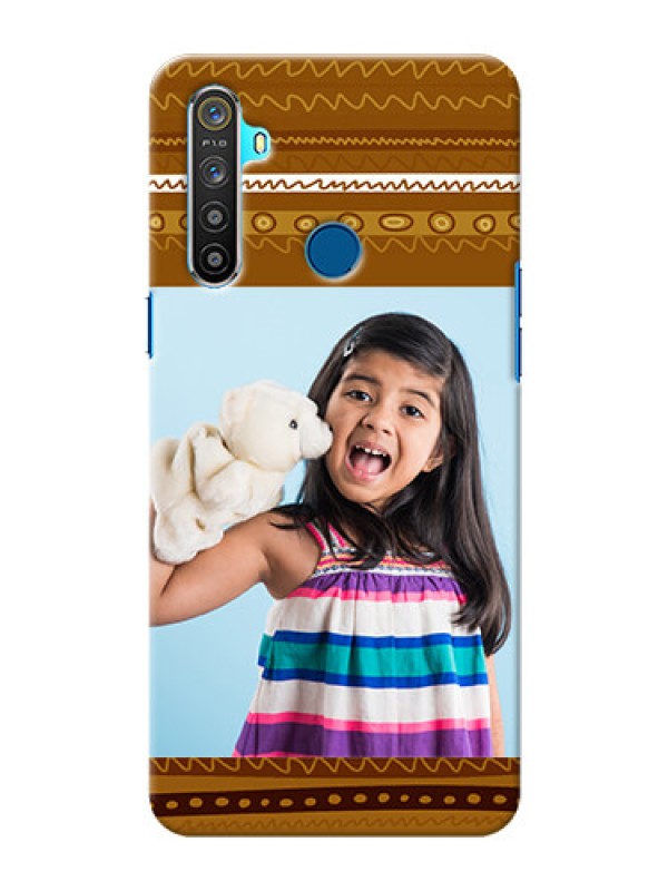 Custom Realme 5i Mobile Covers: Friends Picture Upload Design 