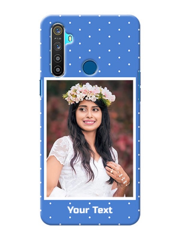 Custom Realme 5i Personalised Phone Cases: polka dots design