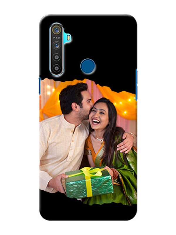 Custom Realme 5I Custom Phone Covers: Tear-off Design