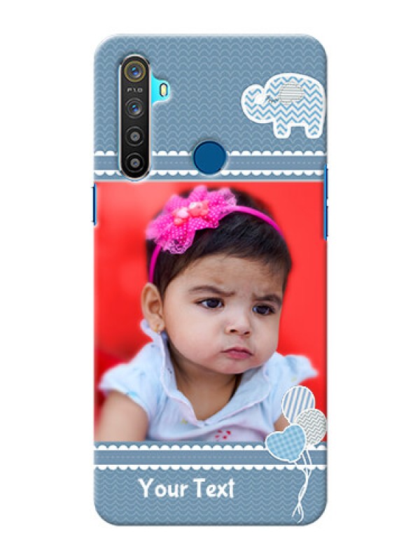 Custom Realme 5S Custom Phone Covers with Kids Pattern Design