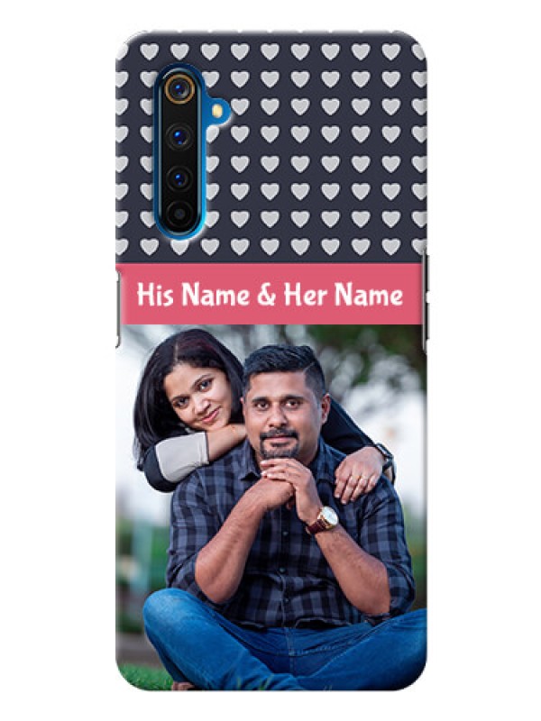 Custom Realme 6 Pro Custom Mobile Case with Love Symbols Design