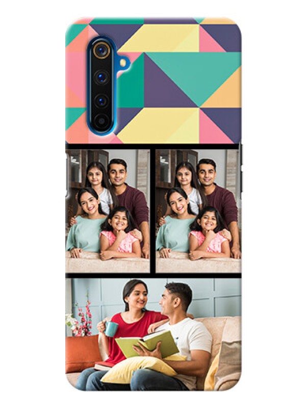 Custom Realme 6 Pro personalised phone covers: Bulk Pic Upload Design
