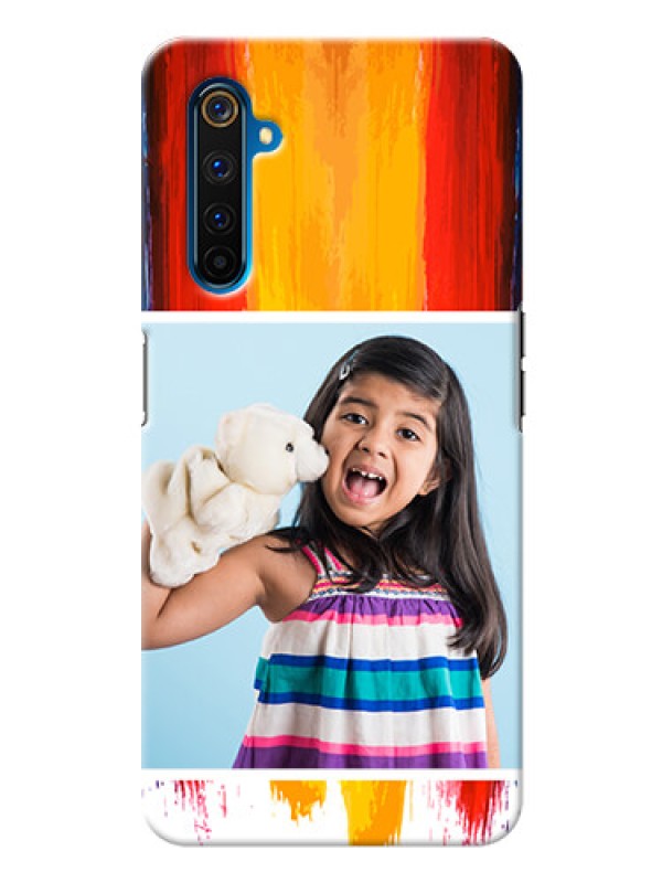 Custom Realme 6 Pro custom phone covers: Multi Color Design