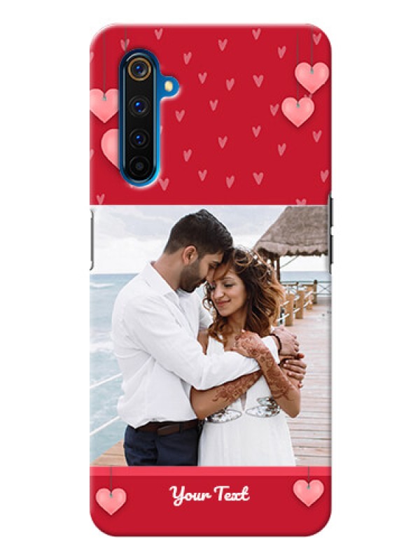 Custom Realme 6 Pro Mobile Back Covers: Valentines Day Design