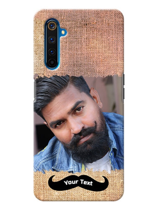 Custom Realme 6 Pro Mobile Back Covers Online with Texture Design