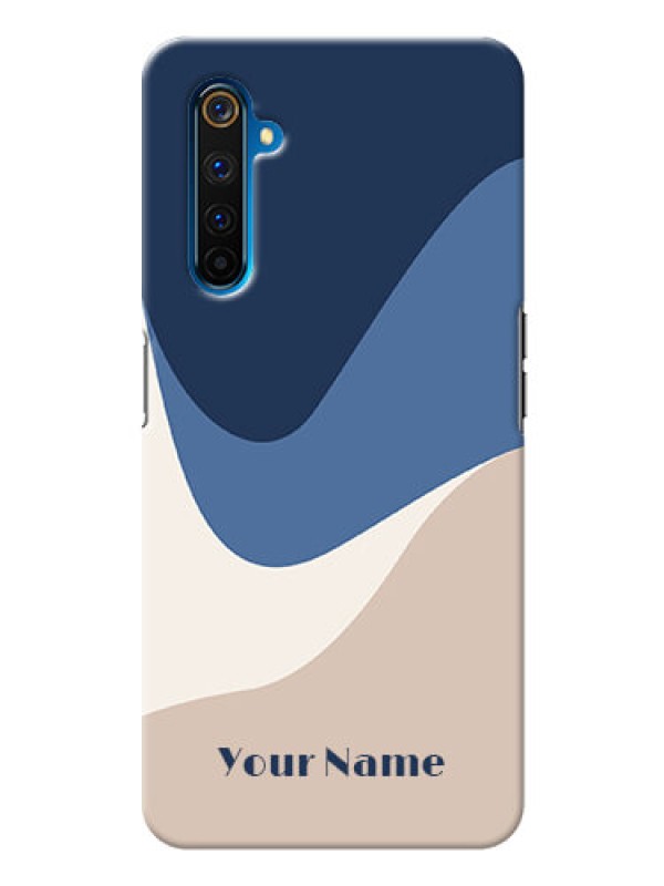 Custom Realme 6 Pro Back Covers: Abstract Drip Art Design