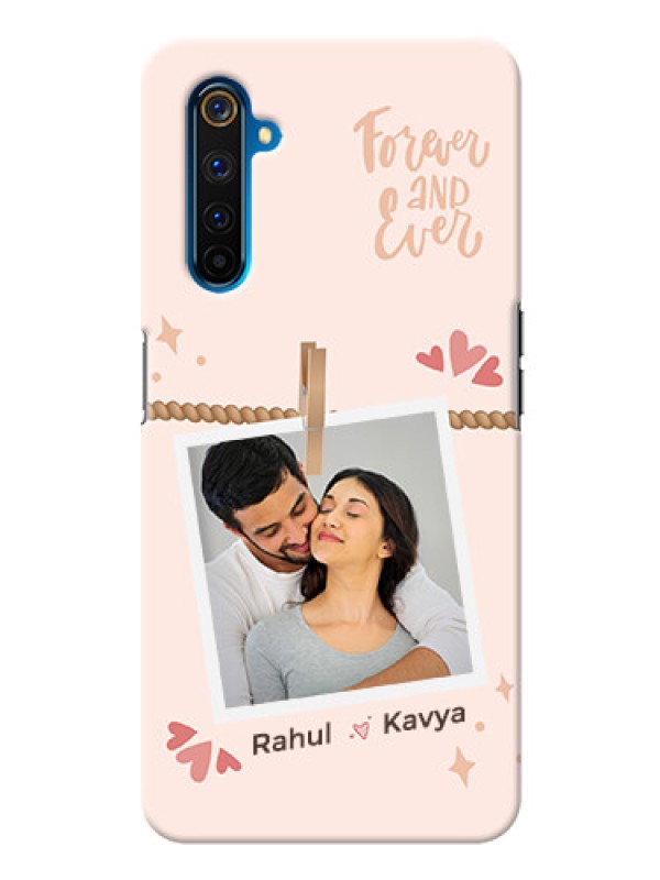 Custom Realme 6 Pro Phone Back Covers: Forever and ever love Design
