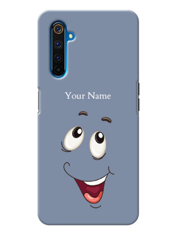 Custom Realme 6 Pro Phone Back Covers: Laughing Cartoon Face Design