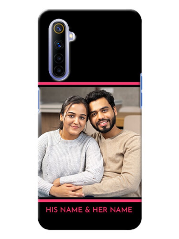 Custom Realme 6 Mobile Covers With Add Text Design