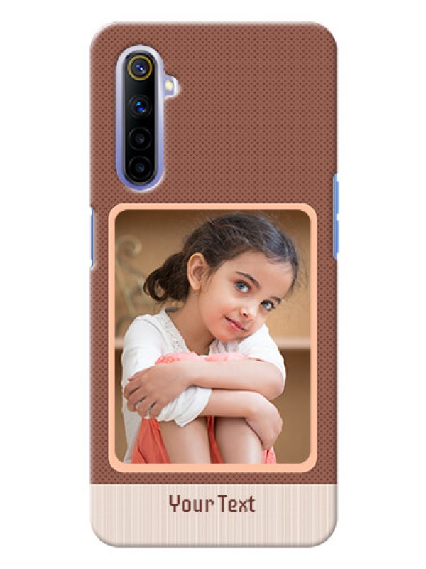 Custom Realme 6 Phone Covers: Simple Pic Upload Design