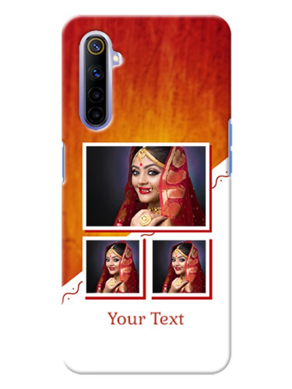 Custom Realme 6 Personalised Phone Cases: Wedding Memories Design  