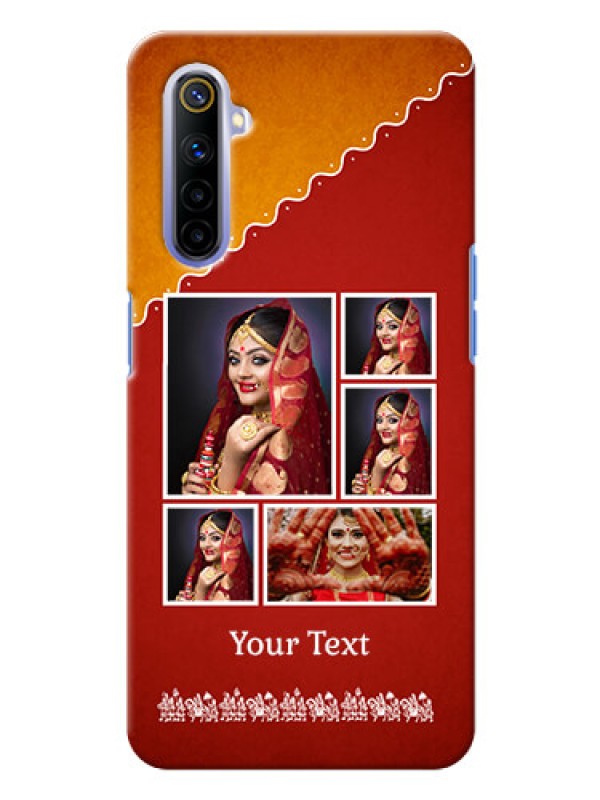 Custom Realme 6 customized phone cases: Wedding Pic Upload Design