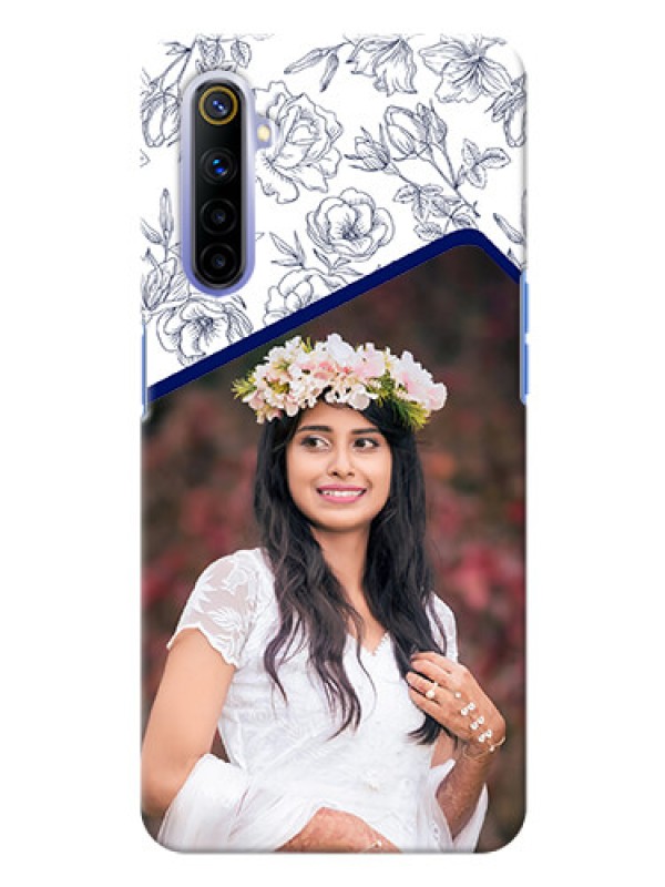 Custom Realme 6 Phone Cases: Premium Floral Design