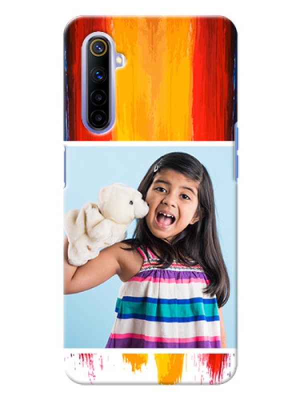 Custom Realme 6 custom phone covers: Multi Color Design