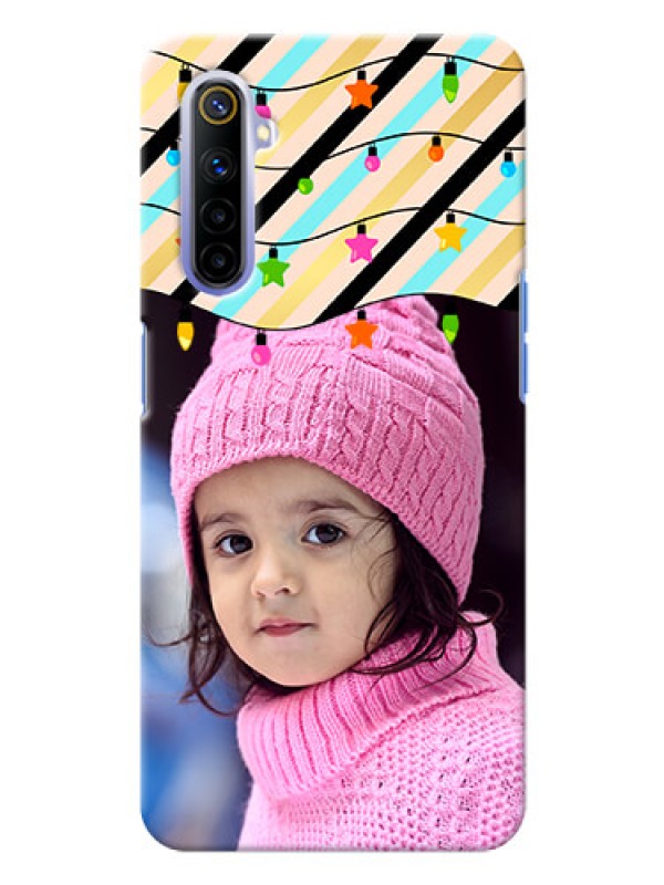 Custom Realme 6 Personalized Mobile Covers: Lights Hanging Design