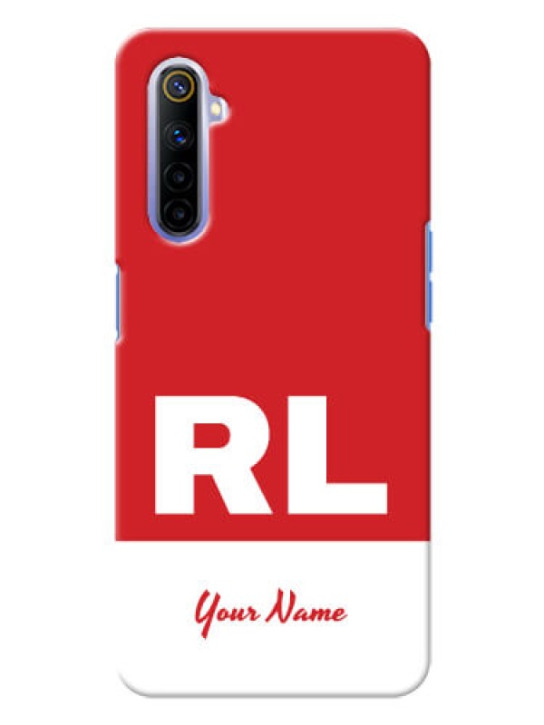 Custom Realme 6 Custom Phone Cases: dual tone custom text Design