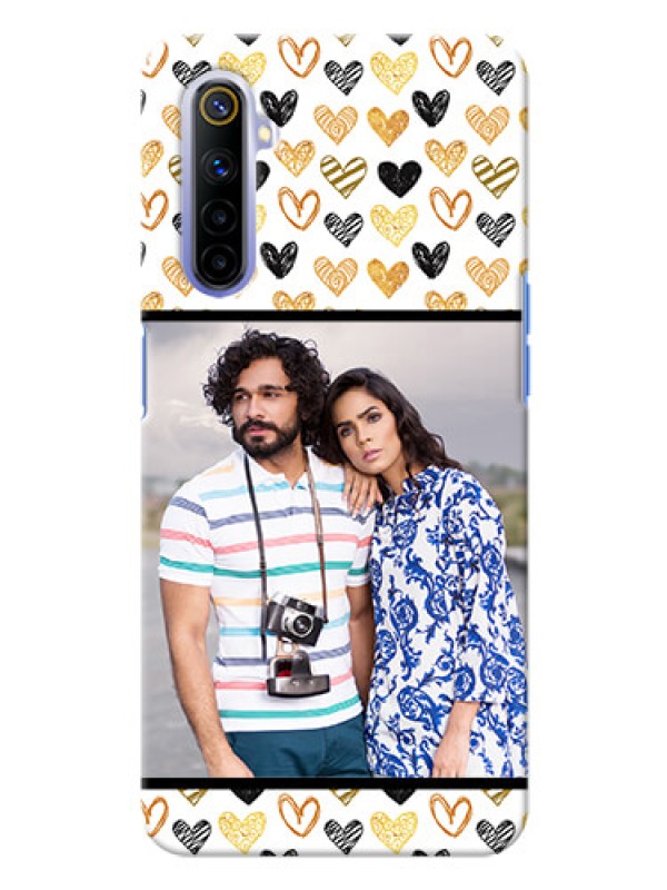 Custom Realme 6i Personalized Mobile Cases: Love Symbol Design
