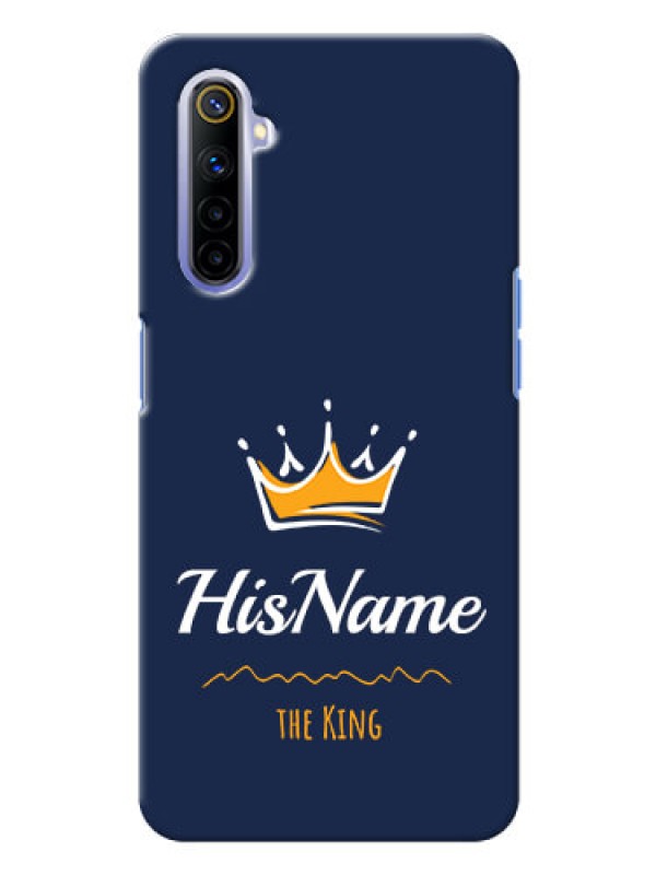 Custom Realme 6i King Phone Case with Name