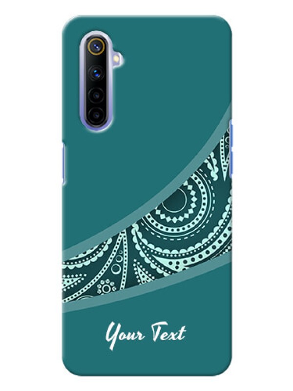 Custom Realme 6I Custom Phone Covers: semi visible floral Design