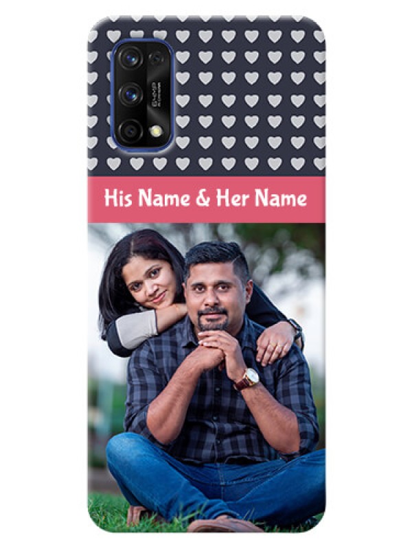 Custom Realme 7 Pro Custom Mobile Case with Love Symbols Design