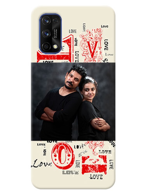 Custom Realme 7 Pro mobile cases online: Trendy Love Design Case