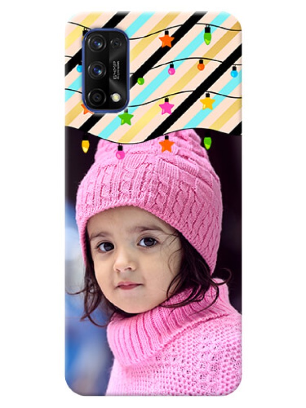 Custom Realme 7 Pro Personalized Mobile Covers: Lights Hanging Design