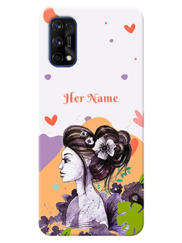Custom Realme 7 Pro Custom Mobile Case with Woman And Nature Design