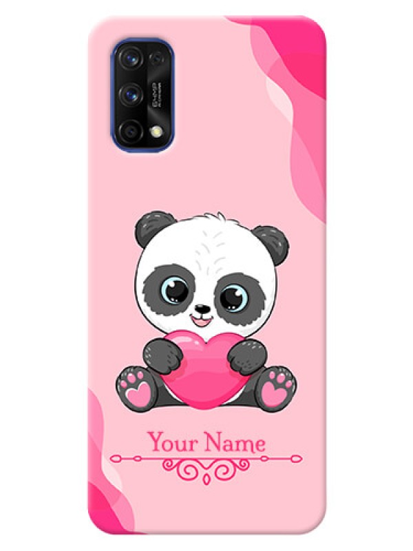 Custom Realme 7 Pro Mobile Back Covers: Cute Panda Design