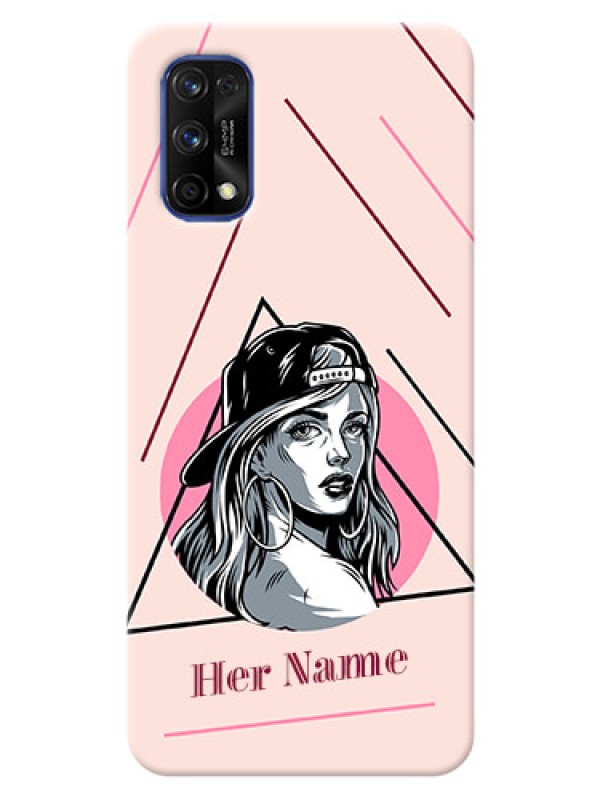 Custom Realme 7 Pro Custom Phone Cases: Rockstar Girl Design