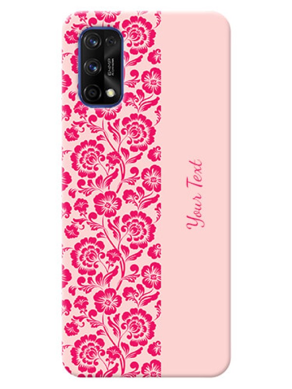 Custom Realme 7 Pro Phone Back Covers: Attractive Floral Pattern Design