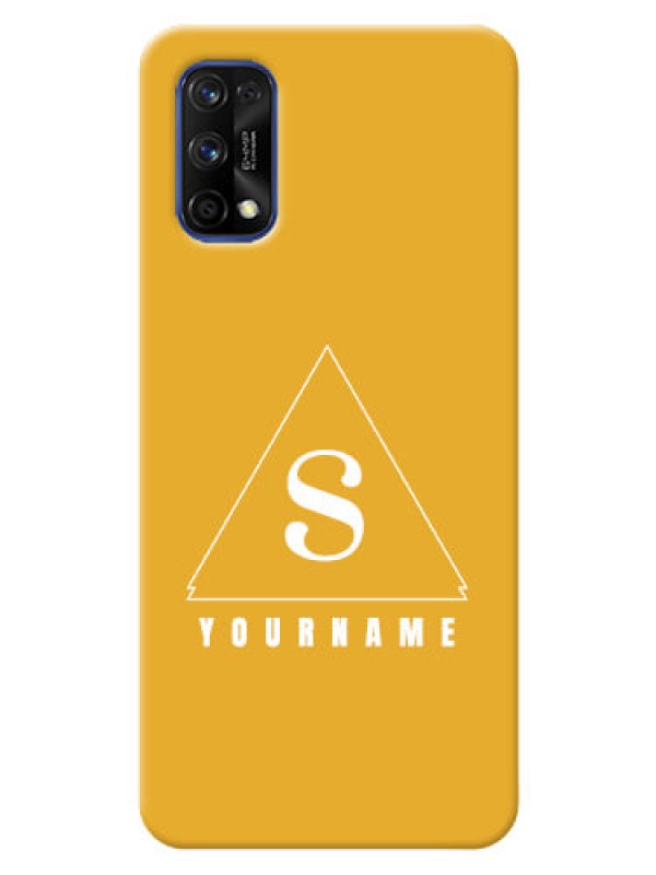 Custom Realme 7 Pro Custom Mobile Case with simple triangle Design