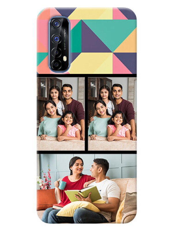 Custom Realme 7 personalised phone covers: Bulk Pic Upload Design