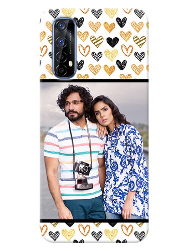 Custom Realme 7 Personalized Mobile Cases: Love Symbol Design