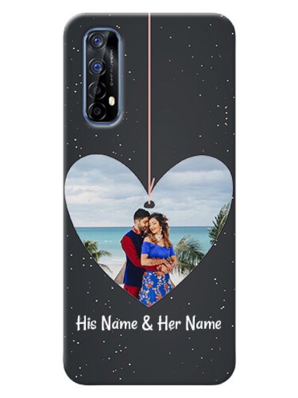 Custom Realme 7 custom phone cases: Hanging Heart Design