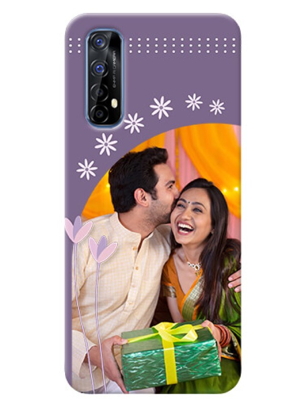 Custom Realme 7 Phone covers for girls: lavender flowers design 