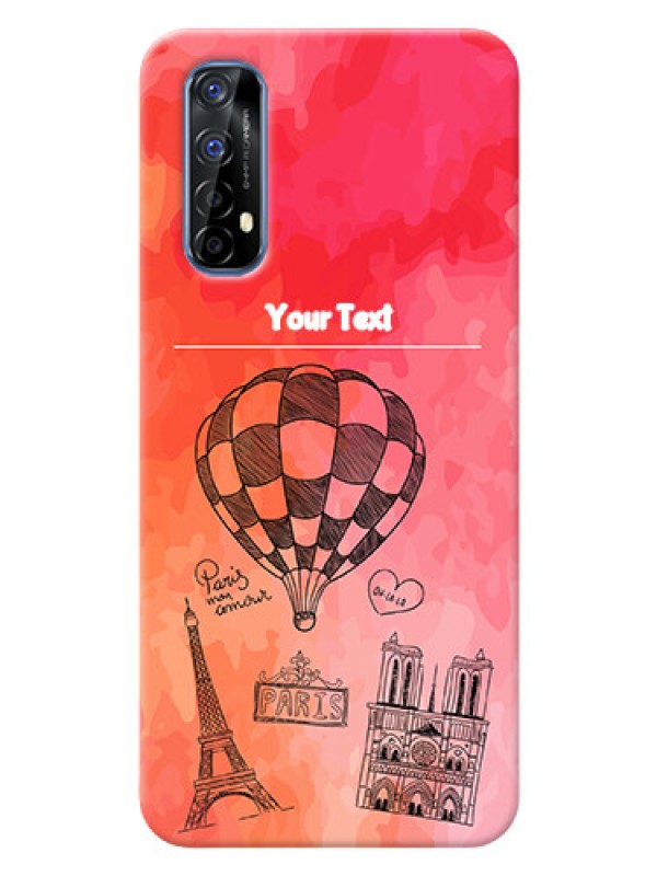 Custom Realme 7 Personalized Mobile Covers: Paris Theme Design
