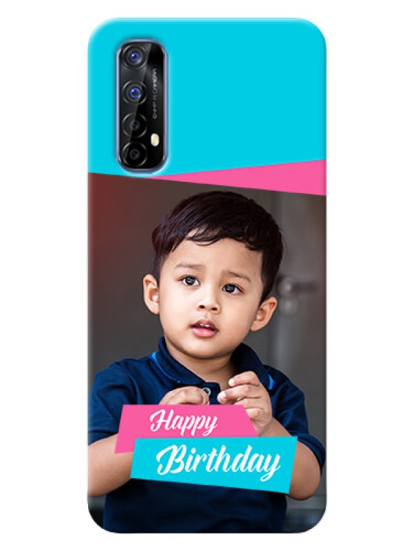 Custom Realme 7 Mobile Covers: Image Holder with 2 Color Design